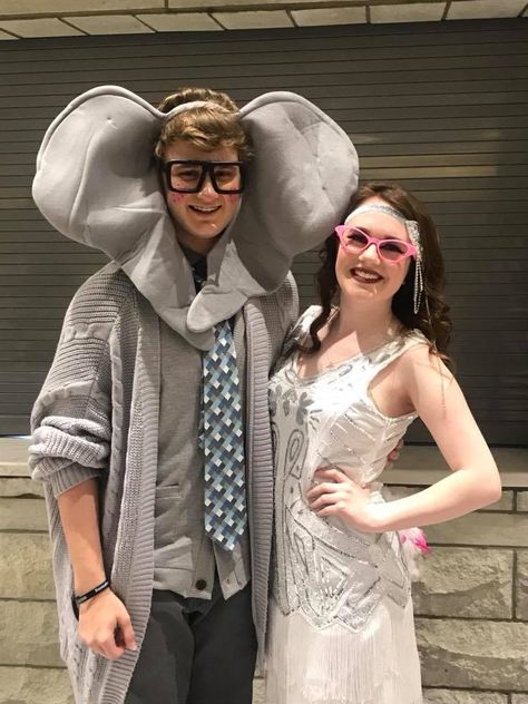 Horton & Gertrude #seussical #characterdesign Horton Costume Seussical, Gertrude Seussical, Horton Costume, Seussical Musical, Seussical Costumes, Performance Art, Game Of Thrones Characters, Musical, Character Design