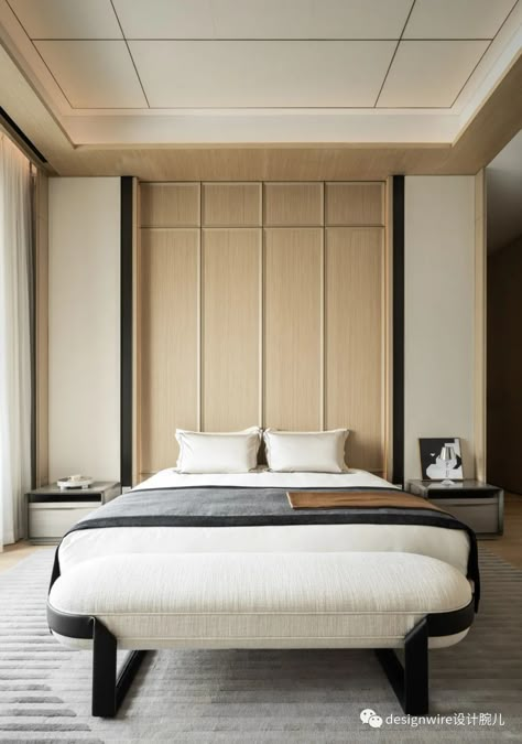 Hotel Headboard Design, Luxury Hotel Bedroom Master Suite, Bedhead Wall, Hotel Interior Bedroom, Hotel Guestroom, Hotel Room Interior, Luxury Hotel Bedroom, Hotel Room Design, Hotel Interior Design