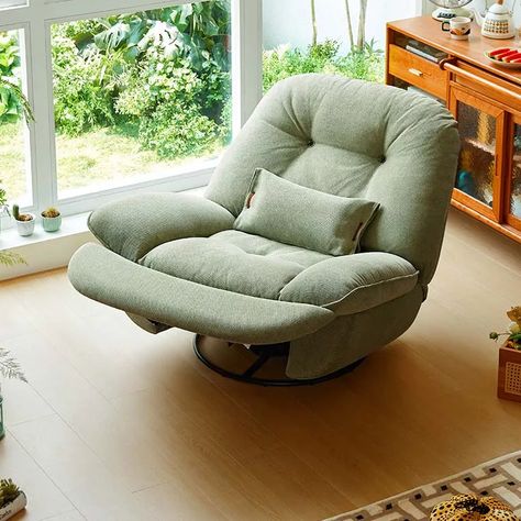 [LIMITED OFFER] LINSY Panacea Swivel Rocking Recliner Manner Rocking Lazy Boy Recliner, Rocking Recliner, Soft Sofa, Swivel Recliner, Electric Recliners, Single Sofa, Modern Furniture Living Room, Chairs For Sale, Sofa Chair