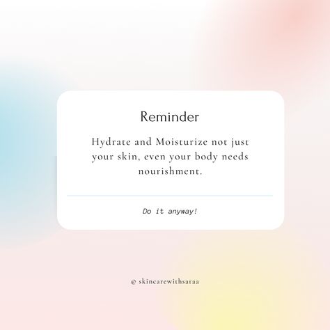 Reminder to care for your body and skin Body Care Quotes, Caring Quotes For Him, Skincare Quotes, Body Moisturizers, Do It Anyway, Care Quotes, Packaging Ideas, Loving Your Body, Instagram Bio