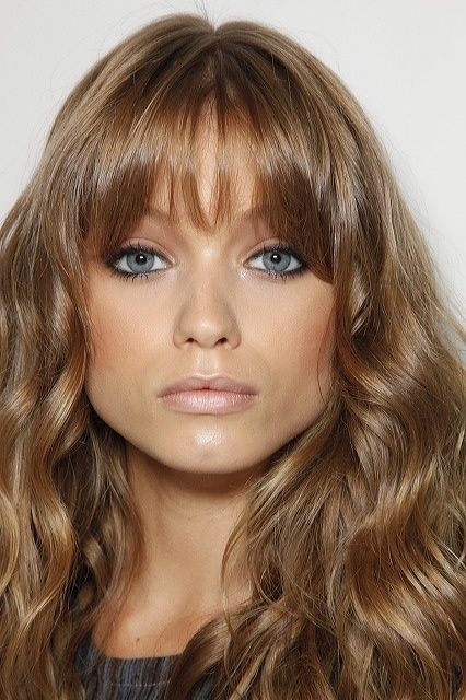 Level 6 hair color (dark blonde) Dark Golden Brown Hair, Longer Bangs, Big Bangs, Dark Ash Blonde Hair, Light Golden Brown Hair, Bangs Style, Pretty Lips, Golden Brown Hair Color, Golden Brown Hair