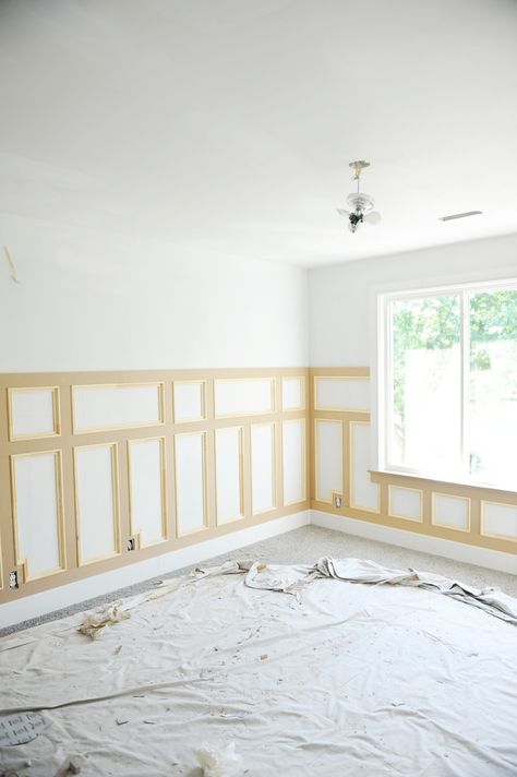 bedroom makeover before and after Bedroom Makeover Before And After, Batten Wall, Farmhouse Style Bedrooms, Faux Brick Walls, Board And Batten Wall, Apartment Makeover, Diy Closet, Wall Finishes, Board And Batten