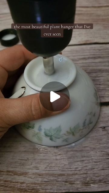 Moonlight Makes on Instagram: "Remember,  the craft teacher's club closes May 31! #howtodrillholesinteacup #crafter #crafttutorial #crafterlife" How To Store Tea Cups, Teacup Crafts Upcycle, Upcycle Tea Cups, Teacup Crafts Diy, Tea Cup Projects, Test Tube Crafts, K Cup Crafts, Broken China Crafts, Cup And Saucer Crafts