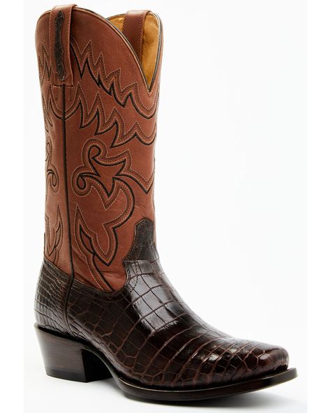 Botas Western, Custom Cowboy Boots, Western Style Boots, Boots Square Toe, Mens Cowboy, Mens Cowboy Boots, Mens Outfit Inspiration, Heel Caps, Rubber Heels