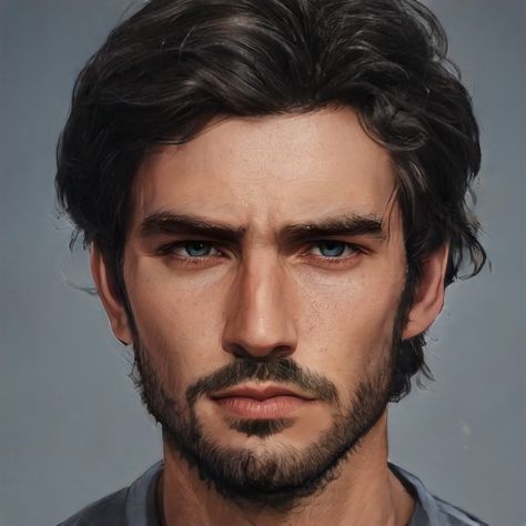 Artbreeder Portraits, Character Inspiration Male, Different Art Styles, Digital Portrait Art, Face Characters, Fantasy Male, Character Design Male, Fantasy Inspiration, 인물 사진