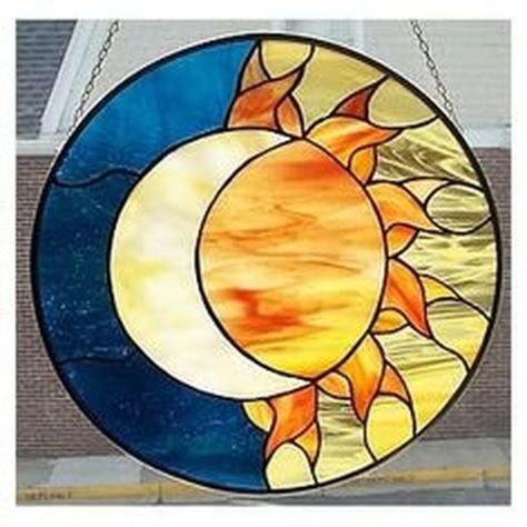 Art Glass Panels - Ideas on Foter Stained Glass Sun, زجاج ملون, Mosaic Stained, Stained Glass Suncatchers, Stained Glass Diy, Stained Glass Crafts, Art Stained, Art Easy, Stained Glass Designs