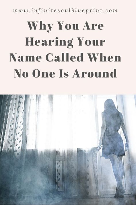 Are you hearing your name called but no one is around? You might think you are making it all up or just hearing voices in your head. It can be confusing to understand what is going on. However, there is a good reason why you are hearing your name being called when no one is around. Voices In Your Head, Hearing Voices, Spirit Communication, Emotional Awareness, Voice Call, Name Calling, Liking Someone, Spiritual Practices, Spirit Guides