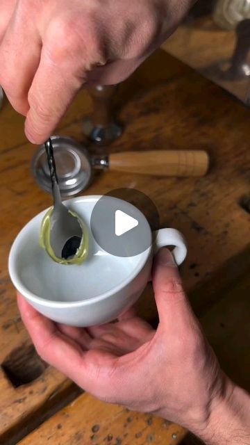 Chefs | Kitchen | Food on Instagram: "📽️ @latteartcity Spring Pistachio Affogato 💚OMG how good that was  Ask @iam_marinko   #chefswords ✨" Afogato Desserts, Pistachio Affogato, Affogato Coffee, Chef Jobs, Pistachio Butter, Cafe Menu, Chefs Kitchen, Kitchen Food, April 22