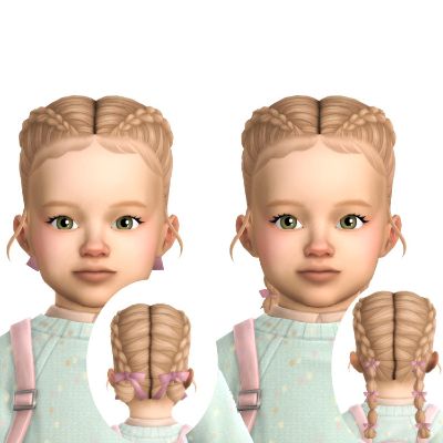 Remi Hair For Toddlers - The Sims 4 Create a Sim - CurseForge Baby Cc Sims 4 Hair, Sims 4 Messy Bun Cc, Sims 4 Infant And Toddler Cc, Baby Hair Sims 4 Cc, Curse Forge Sims 4, Sims 4 Cc Hair Toddler Girl, Sims Kids Hair, Sims Cc Infant Hair, Sims 4 Cc Infant Hair Patreon Free