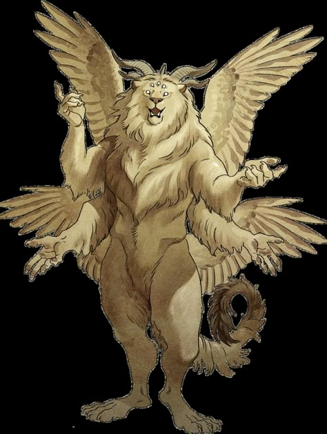 Delicious In Dungeon, Winged Lion, Guardian Spirit, Dungeon Meshi, Fantasy Drawings, Creature Drawings, Creature Concept Art, Creature Concept, Character Design References