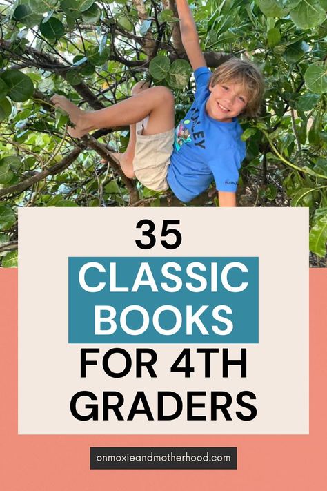 classic books for 4th graders 4th Grade Book List, Books For 4th Graders, Classic Books List, 4th Grade Books, Homeschool Books, Winter Activities For Kids, 4th Grade Reading, Grade Book, Outdoor Activities For Kids