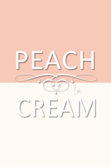 peach and cream color combo Peach Colour Combinations, Colour Shade Card, Room Paint Designs, Christmas Cream, Color Durazno, Peach Paint, Cream Palette, Color Knowledge, Wall Color Combination