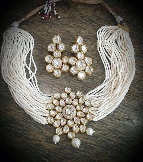 Jewellery Designing, Choker Necklace Designs, Antique Jewellery Designs, Pearl Necklace Designs, Jewelry Set Design, Antique Bridal Jewelry, Antique Jewelry Indian, My Strength, Fancy Necklace