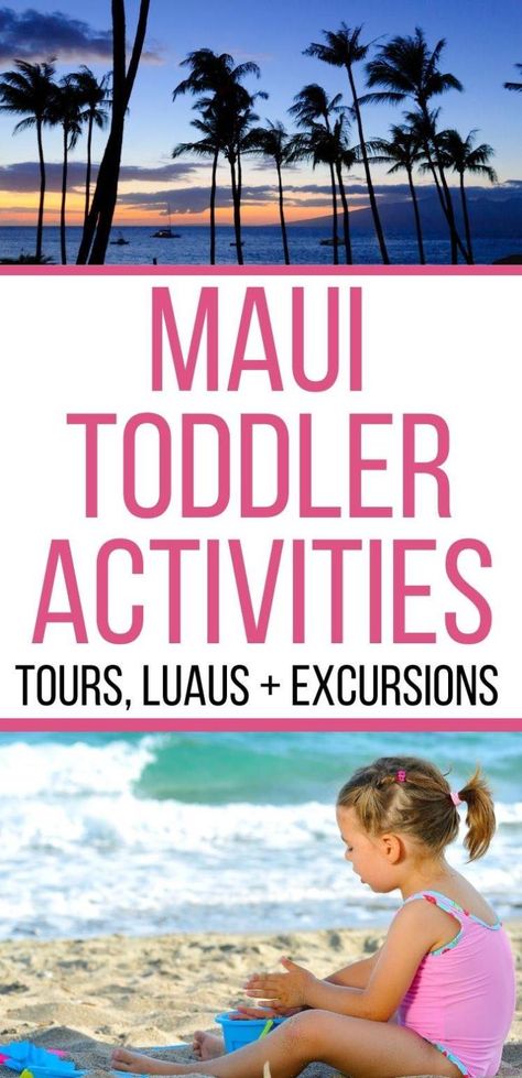 Maui Excursions, Maui With Kids, Things To Do With Toddlers, Princeville Kauai, Molokini Crater, Kauai Activities, Hawaii Family Vacation, Best Beaches In Maui, Maui Luau