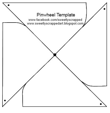 Make Your Own Pinwheels - DIY Template - CraftStylish How To Make A Pin Wheel, Windmill Template Free Printable, Paper Windmill Template, Poppy Pinwheel, Windmill Template, Pinwheel Template, Make A Pinwheel, Diy Pinwheel, 3d Templates