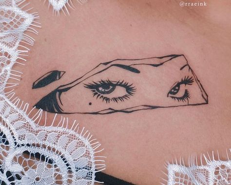 Tomie Eyes, Junji Ito Tattoo, Nyc Tattoo, Manga Tattoo, Nail Jewels, Modern Tattoos, E Tattoo, Girl Tattoo, Junji Ito