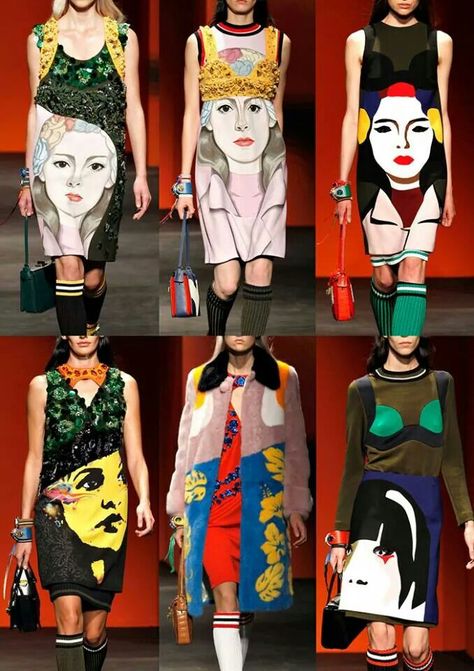 2014 Pop Art Fashion, Fotografi Digital, Painted Clothes, Print Trends, Spring Summer 2014, Mode Inspiration, Summer 2014, Milan Fashion, Fashion Week Spring