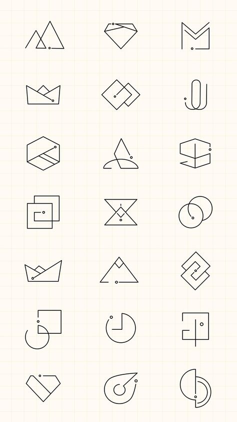 Ideas Para Logos, Minimal Branding Design, Desain Merek, Luxe Logo, Strong Logo, Geometric Logos, Logo Triangle, Architect Logo, Design Triangle