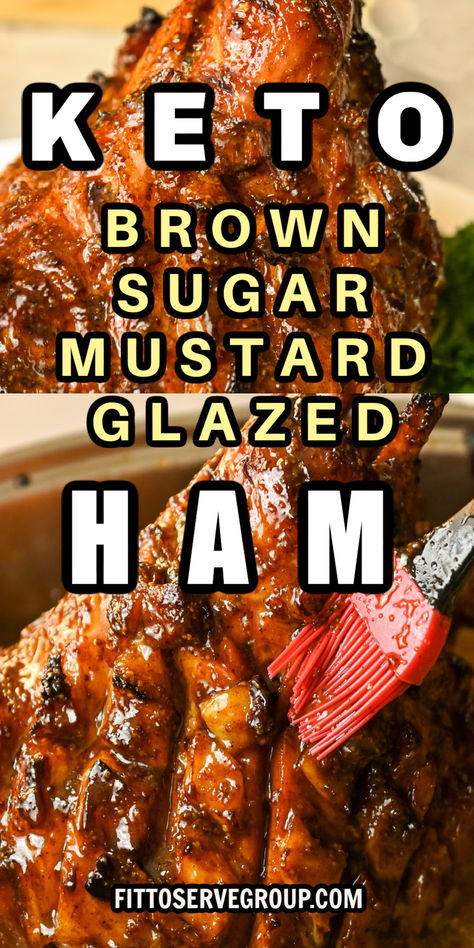 Smoked Ham Glaze, Baked Ham Glaze, Baked Ham Steak, Mustard Ham Glaze, Mustard Glazed Ham, Healthy Ham, Spicy Ham, Smoked Ham Recipe, Ham Steak Recipes