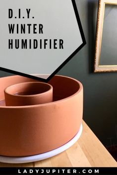 Frizzy hair and sad plants? Low indoor humidity affects everyone in the house. Here's how I keep my plants happy in the winter without special objects or tools. #DIY #humidifier #terracotta #reuse #evaporation Homemade Humidifier, Diy Humidifier, Ikea Planters, Terra Cotta Plant, Old Radiators, Room Humidifier, Diy Gadgets, Boho Crafts Diy, Clean Pots