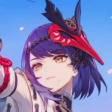 kujou sara icon - genshin impact Kujou Sara Icon, Kujou Sara, Wanderer Art, I Love Girls, Profile Photo, Light Novel, Iconic Characters, Anime Demon, Cute Icons