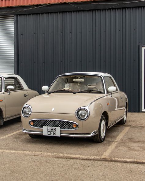 Figaro Car, Nissan Figaro, Motos Vintage, Microcar, Car Goals, Super Luxury Cars, Pretty Cars, Ceramic Coating, Vroom Vroom