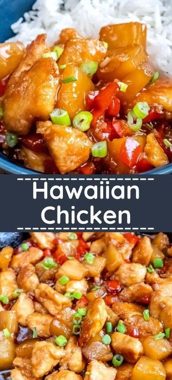 Sweet Hawaiian Chicken, Hawaiian Crockpot Chicken, Hawaiian Crockpot, Sweet Hawaiian Crockpot Chicken Recipe, Crockpot Chicken Recipe, Hawaiian Chicken Recipes, Pineapple Chicken Recipes, Hawaiian Dishes, Hawaiian Recipes