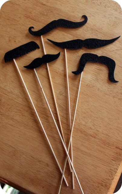 Celebrate #Movember and show your support for men's health initiatives by crafting up some mustaches! Simple, fun, and supportive! (Elmer's Glue Spots are perfect for attaching the #mustache to the stick). Mustache Template, Diy Fotokabine, Diy Photo Booth Props, Diy Carnival, Coin Photo, Mustache Party, Photos Booth, Diy Photo Booth, Wedding Props