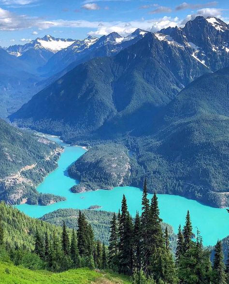 Diablo Lake, Cascades National Park, Cascade National Park, Earth Pictures, North Cascades National Park, Outdoor Photographer, Cascade Waterfall, Alpine Lake, North Cascades