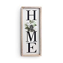 Check this out on Amazon Home Sign Wall Decor, Wall Decor Modern Farmhouse, Entry Dining Room, Rustic Gallery Wall, Dining Room Decor Rustic, Felt Rose, Room Decor Rustic, Home Wooden Signs, New Home Owners