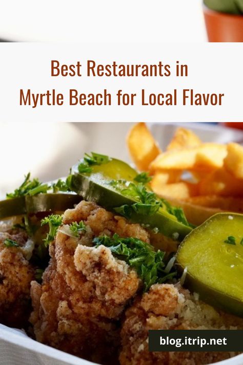 Myrtle Beach has long been a favorite beach vacation spot for families. Learn about the best Myrtle Beach local restaurants and what to order. Steak Sushi, Best Seafood In Myrtle Beach, Shelling In Myrtle Beach, Myrtle Beach Attractions, Myrtle Beach Restaurants, Market Commons Myrtle Beach, Food Tourism, Beach Food, Best Seafood Restaurant