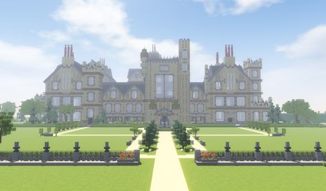 Xavier's School for Gifted Youngsters X-Mansion by FrouWichtel Minecraft Boarding School, Minecraft School Ideas, Charles Xavier School, Pretty Minecraft Builds, X Mansion, Xavier's School For Gifted Youngsters, Pretty Minecraft, Second Empire House, Malory Towers