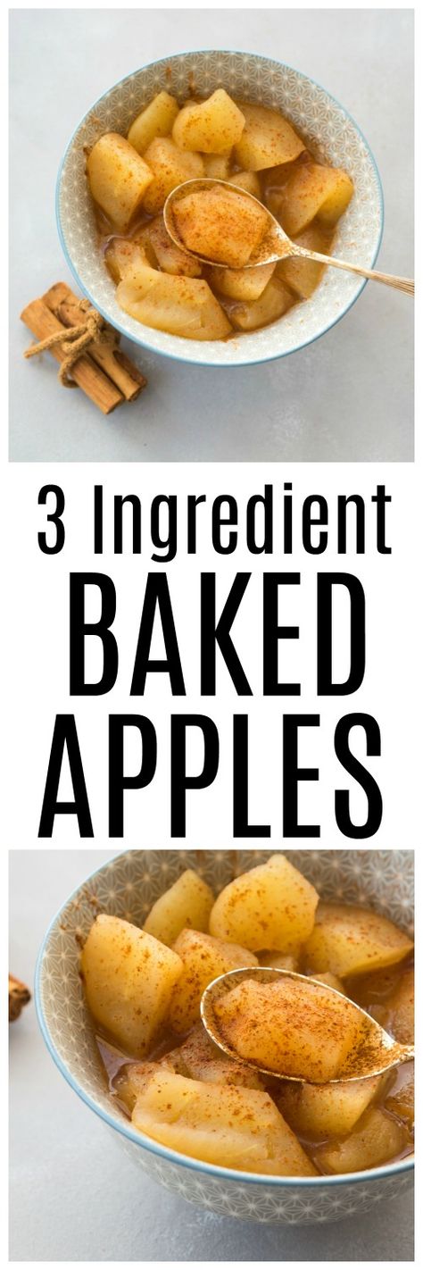 3 Ingredient Baked Apples on Tone-and-Tighten.com Microwave Fried Apples, Cinnamon Apples In Microwave, Microwave Baked Apple For One, Baked Apple Microwave Recipe, Baked Apples Healthy Microwave, Apple Cobbler For One, Microwave Apple Recipes, Baked Apple Microwave, Apple Oatmeal Microwave