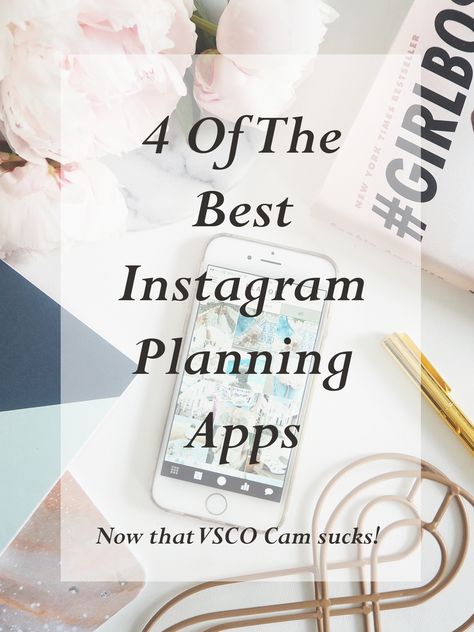 4 of the best instagram planning and preview apps now that VSCO Cam has updated. Preview Instagram, Instagram Planning, Planning Apps, Instagram Plan, Vsco Cam, Plan A, Social Media Tips, Blogging Tips, Instagram Feed