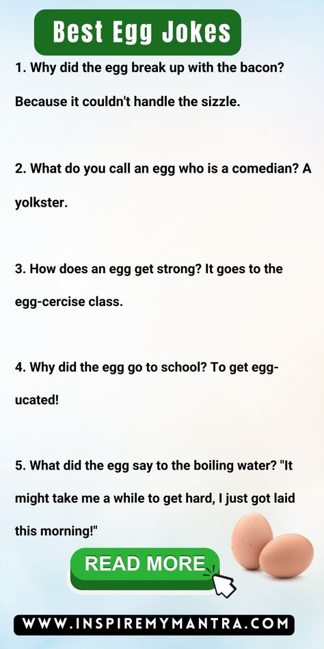 Best Egg Jokes Egg Jokes, Cracked Egg, One Liner, Funny Puns, You Funny, Bones Funny, Puns, Comedians, Family Fun