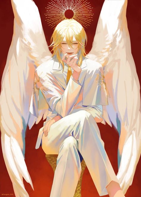 Male Angel Oc, Angel Oc Male, Male Angel, Angel Drawing, Guy Drawing, Anime Drawings Tutorials, Character Design Male, Angel Art, Anime Angel