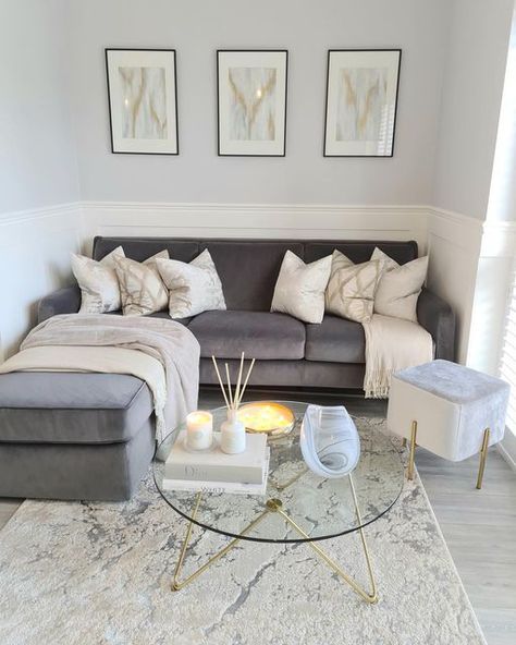 Apartment 2023, Apartment Decorating Living, Grey Couch Living Room, Classy Living Room, Living Room Decor Gray, Apartment Living Room Design, Dream Apartment Decor, Future Apartment Decor, Home Design Living Room