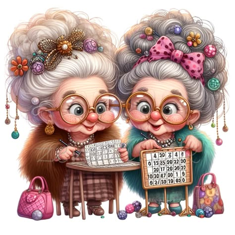 Old Lady Cartoon Funny, Cute Grandma Cartoon, Old Lady Cartoon, Lady Cartoon, Cartoon Grandma, Popular Cartoons, Handmade Wall Decor, Drawing Clipart, Gems Art