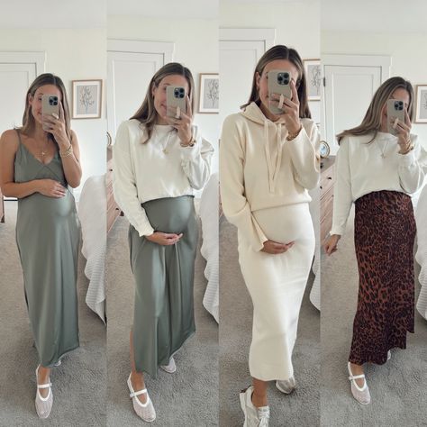 Women's Cozy Knit Midi Sweater … curated on LTK Cropped Sweater Over Dress Maternity, Maternity Christmas Outfit, Fall And Winter Maternity Outfits, Christmas Maternity Outfits, Sweater Over Dress, Pregnant Outfits, Casual Holiday Outfits, Winter Maternity Outfits, Christmas Pregnancy