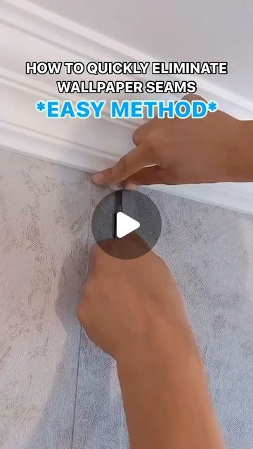 David Fisher on Instagram: "⚠️WALLPAPER SEAM TUTORIAL ⚠️  Make those DIY wallpaper seams flawless. Beginner or expert…this method works perfectly   #fashionista | #luxurylifestyle | #classy | #ootd | #style | #luxuryfashion | #designer | #trendy | #highfashion | #luxury #fashionblogger | #instastyle | #fashiongram | #fashionstyle | #chic | #elegant | #fashionweek | #fashionable | #luxurybrand | #atlanta #atlantahair | #fashiondaily | #stylish | #fashiondesigner | #classywomen | #fashioninspo | #luxurylife | #fashionlovers | #fashionphotography | #luxurystyle" Contact Paper Ideas, Storage Architecture, Half Bath Wallpaper, Hang Wallpaper, Classy Ootd, Luxurious Wallpaper, 2024 Wallpaper, Hall Flooring, Hallway Wallpaper