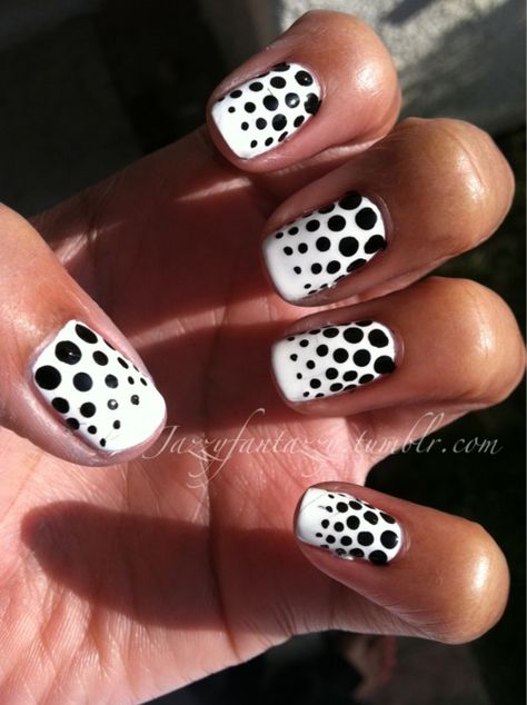 Pedicure White Tip, Nails Black Dots, Pedicure White, Dot Nail Art, Polka Dot Nails, Dotting Tool, Dots Nails, White Tip, Nail Polish Designs