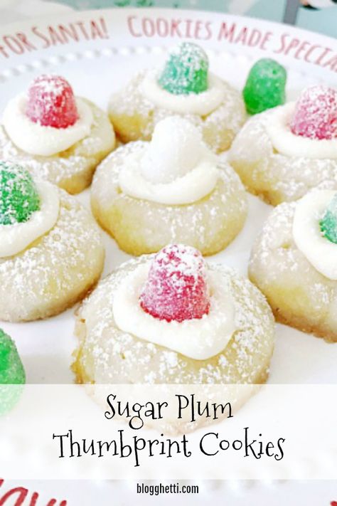 Cookies Thumbprint, Christmas Cookie Recipes Holiday, The Perfect Cookie, Christmas Cookbook, Thumbprint Cookies Recipe, Cookies Sugar, Sweet Butter, Christmas Cookie Exchange, Thumbprint Cookies