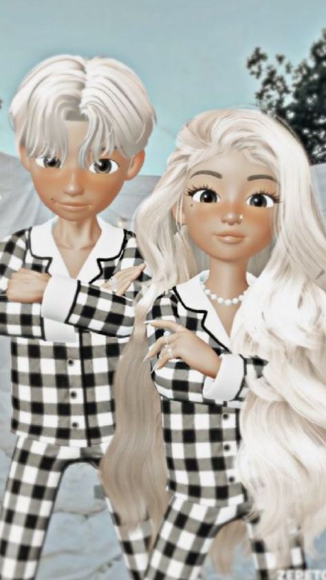 love Zepeto Couple Outfit, Aesthetic Zepeto Character, Zepeto Couple, Blonde Hair Cartoon, Hair Cartoon, Zepeto Looks Ideas, Cute Images For Wallpaper, Our Relationship, Pinturas Disney