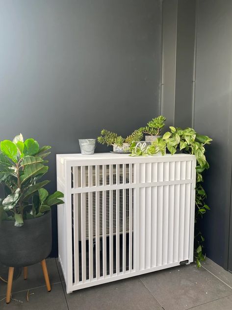 Aircon Cover Outdoor, Aircondition Cover Indoor, Aircon Cover, Hide Air Conditioner, Air Conditioning Unit Cover, Ac Screen, Air Conditioner Cover Outdoor, Heat Pump Cover, Air Conditioner Hide