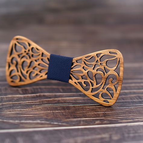 Floral Wood Bow Ties for Men Check more at https://kogluxury.com/bowtie-for-men/floral-wood-bow-ties-for-men/ Unique Bow Tie, Gift For Groomsmen, Handkerchief Top, Bow Ties For Men, Wedding Bow Tie, Wedding Party Outfits, Butterfly Bow, Wooden Bow Tie, Wooden Bow