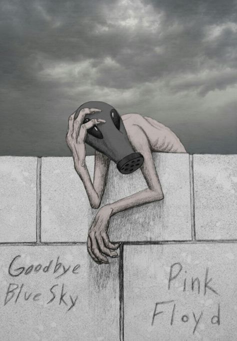 ☮ American Hippie Classic Rock Music ~ Pink Floyd . . . Goodbye Blue Sky Goodbye Blue Sky, Pink Floyd Artwork, Pink Floyd Wallpaper, Pink Floyd Tattoo, Pink Floyd Poster, Pink Floyd Art, Richard Williams, Pink Floyd Wall, Brick In The Wall