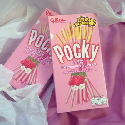 nyan // Pink Snacks, Asian Candy, Pink Sweets, Cute Snacks, Japanese Candy, Japanese Snacks, Japanese Sweets, Strawberry Milk, Kawaii Food