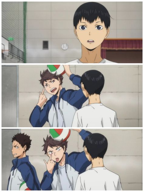 Oikawa And Kageyama, Baby Haikyuu, Kageyama Tobio, Haikyuu Manga, Haikyuu Anime, Haikyu!!, Anime Movies, Anime Comics, Anime Films