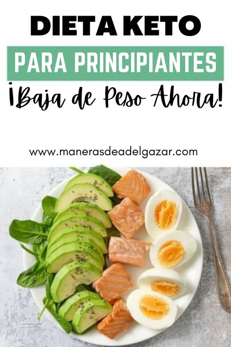 ¿Interesado en keto para bajar de peso? Lea esta sencilla guía cetogénica para principiantes. Si está tratando de encontrar qué es una dieta cetogénica, qué alimentos comer y qué reglas cetogénicas seguir, esta guía de dieta cetogénica para perder peso es perfecta para usted. Es una dieta baja en carbohidratos, moderada en proteínas y alta en grasas que convierte a su cuerpo en una máquina para quemar grasa y lo pone en cetosis. Keto Rules, Keto Guide, Lazy Keto, Keto Diet List, Keto Diet Breakfast, Diet For Beginners, Best Keto Diet, Best Diet Plan, Diet Guide