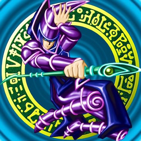 Dark Magician Dark Magician Cards, Yugioh Tattoo, Atem Yugioh, Dark Magician Girl, Tv Cartoon, Cartoon Video, Yugioh Monsters, Dark Magician, Yu Gi Oh Cards